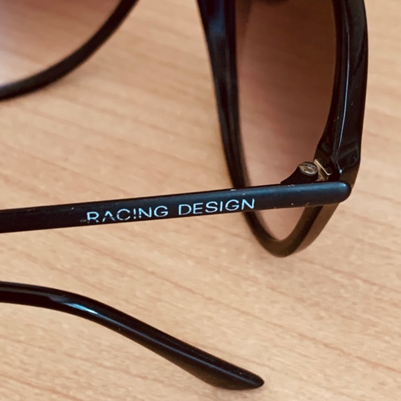 Vintage Racing Design Foldable Aviator Sunglasses - Picture 4 of 7